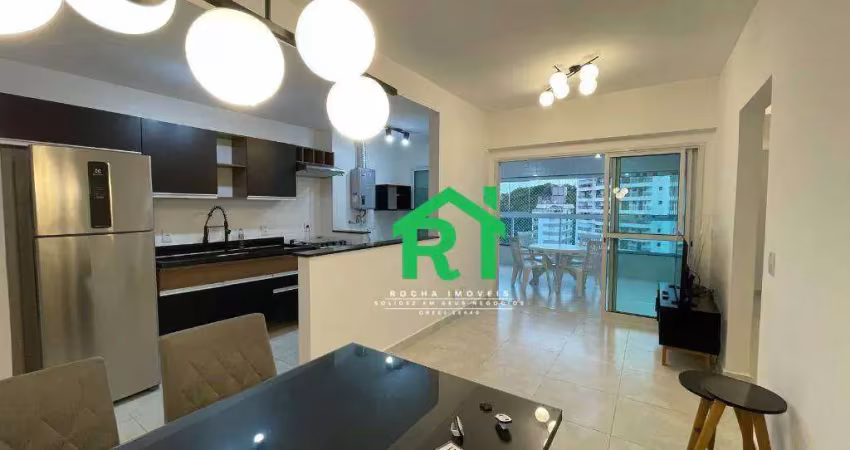 Apartamento com 3 dormitórios, com lazer completo, para alugar, em praia das astúrias - guarujá/sp