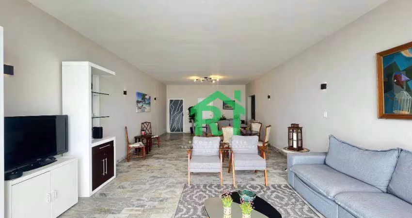 Apartamento com 4 dormitórios, 200 m² - venda por r$ 1.380.000,00 ou aluguel por r$ 7.500,00/mês - pitangueiras - guarujá/sp