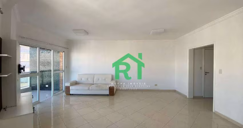 Apartamento com 3 dormitórios para alugar, 160 m² por r$ 6.000,00/mês - pitangueiras - guarujá/sp
