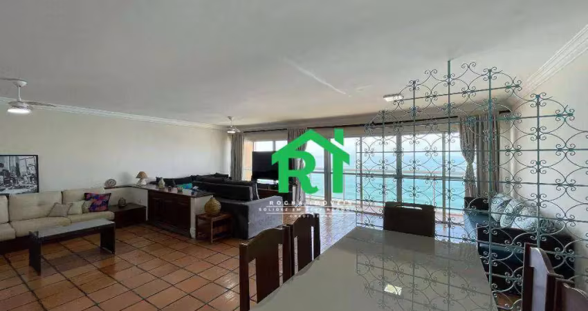 Apartamento frente mar na praia das pitangueiras, 4 suítes, 2 vagas
