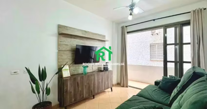 Apartamento para alugar em praia das pitangueiras, guarujá/sp, 2 dormitórios, varanda, vista mar
