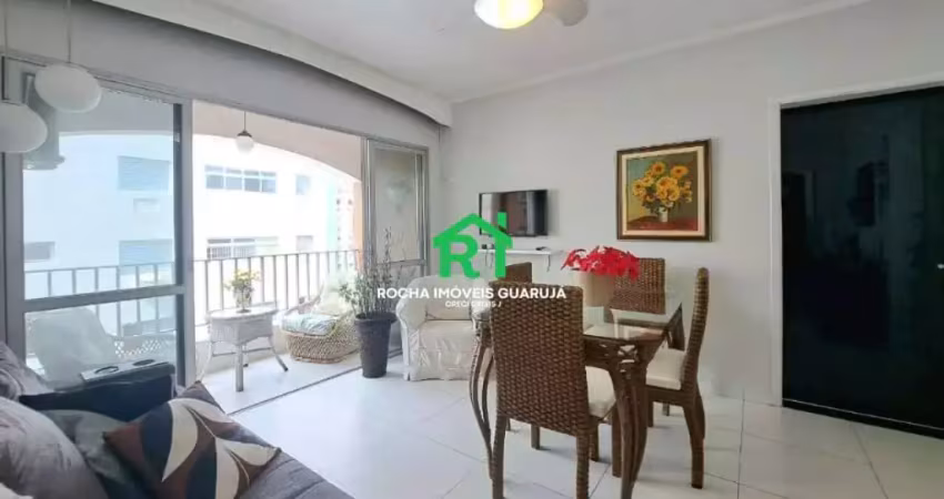 Apartamento para alugar em praia das pitangueiras, guarujá/sp, 1 dormitório, 1 vaga, bem localizado