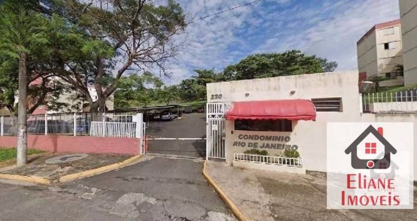 Apartamento com 2 dormitórios à venda, 57 m² por R$ 185.000,00 - Parque Residencial Vila União - Campinas/SP