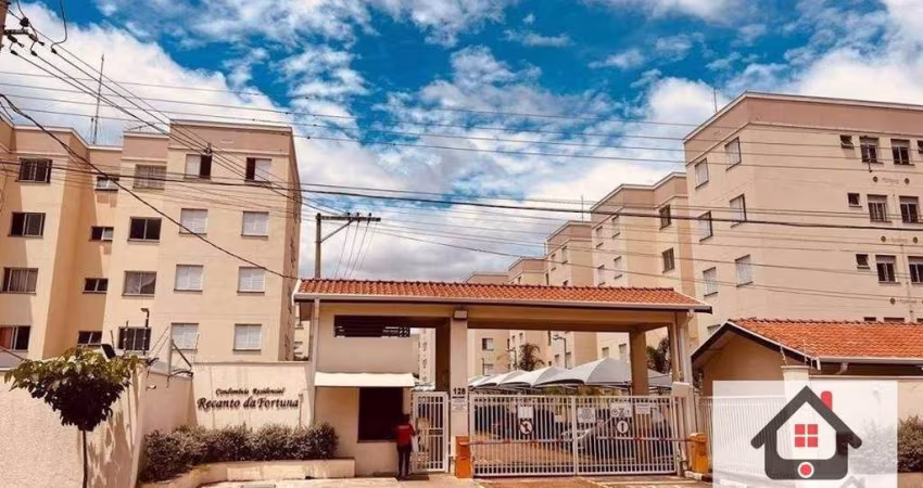 Apartamento com 2 dormitórios à venda, 42 m² por R$ 220.000,00 - Recanto da Fortuna - Campinas/SP