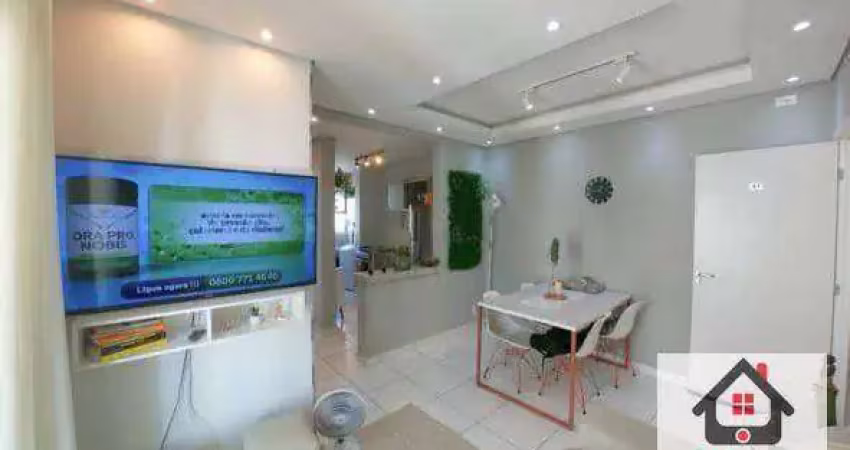 Apartamento com 2 dormitórios à venda, 47 m² por r$ 215.000,00 - jardim novo maracanã - campinas/sp