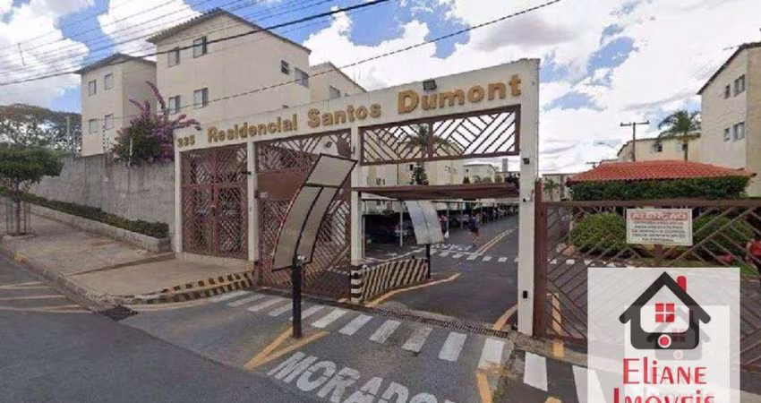 Apartamento com 2 dormitórios à venda, 67 m² por R$ 200.000,00 - Jardim das Bandeiras - Campinas/SP
