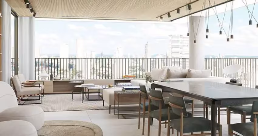 Apartamento de alto padrão pronto para morar no itaim bibi, são 3 suítes e 2 vagas.