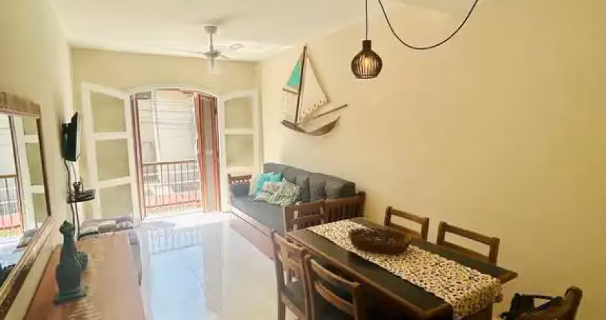 Apartamento duplex dois dormitórios mobiliado à venda na praia grande