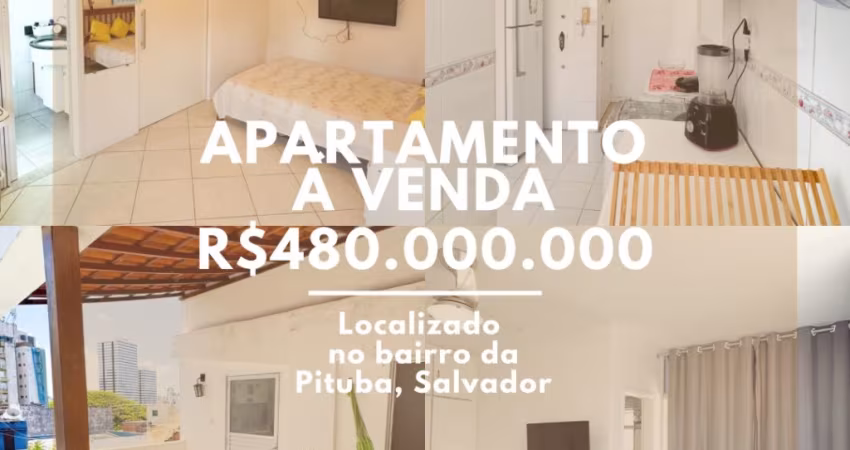 Apartamento confortável e  pronto pra morar na Pituba!