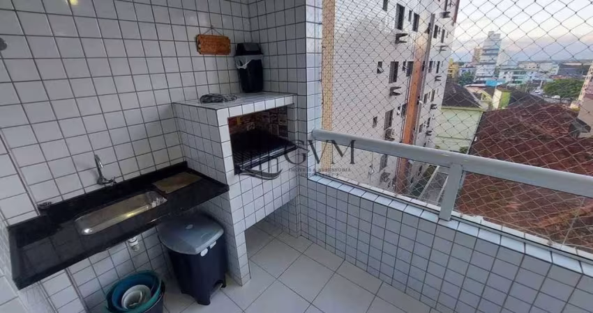 Apartamento com 2 dorms, 1 suíte na Guilhermina, Praia Grande