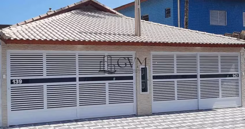 Casa com 2 quartos, balneário maracanã, praia grande -