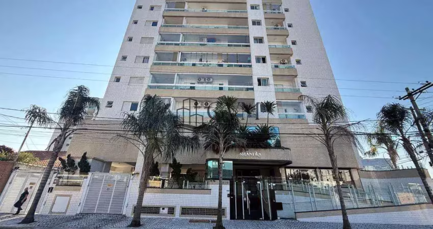 Apartamento com 2 quartos, guilhermina, praia grande -