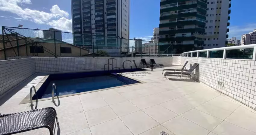Apartamento com 2 quartos, guilhermina, praia grande -