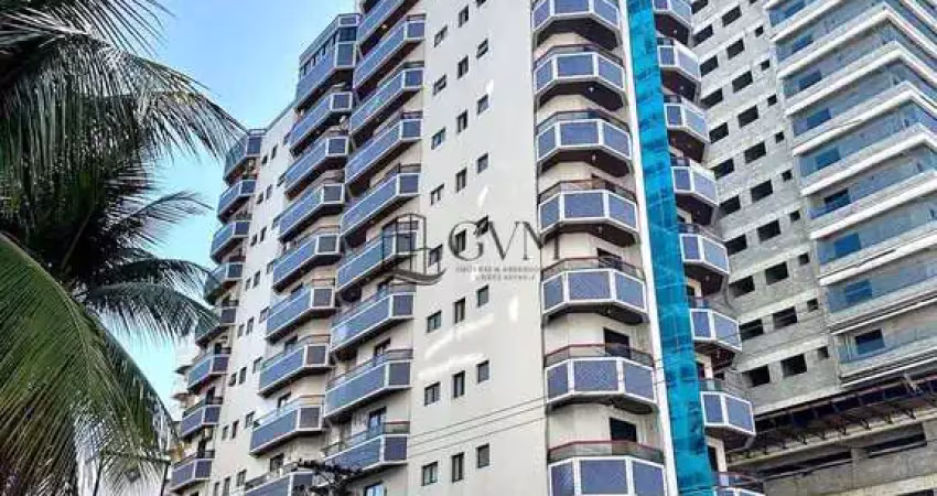 Apartamento com 1 quarto, guilhermina, praia grande