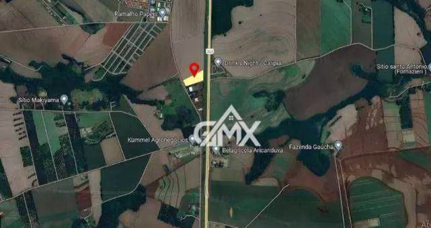 Terreno à venda, 19200 m² por R$ 3.839.834,00 - Parque Industrial IV - Arapongas/PR