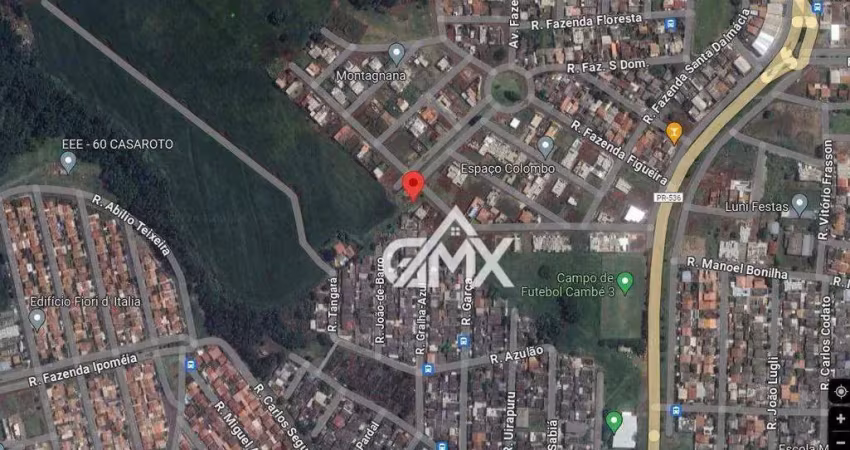 Terreno à venda, 350 m² por r$ 135.000,00 - jardim nova cambé - cambé/pr