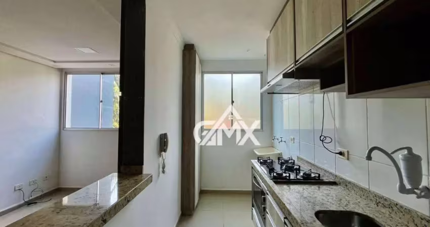 Apartamento com 2 dormitórios para alugar, 47 m² por r$ 2.070,00/mês - gleba fazenda palhano - londrina/pr