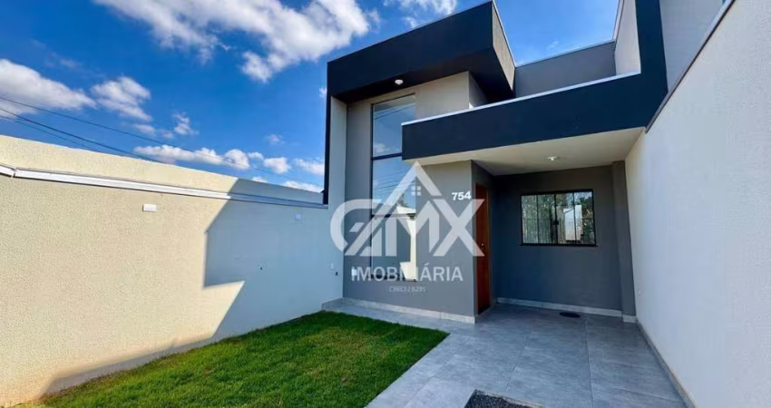 Casa com 3 dormitórios à venda, 75 m² por R$ 330.000,00 - Jardim São Paulo - Londrina/PR