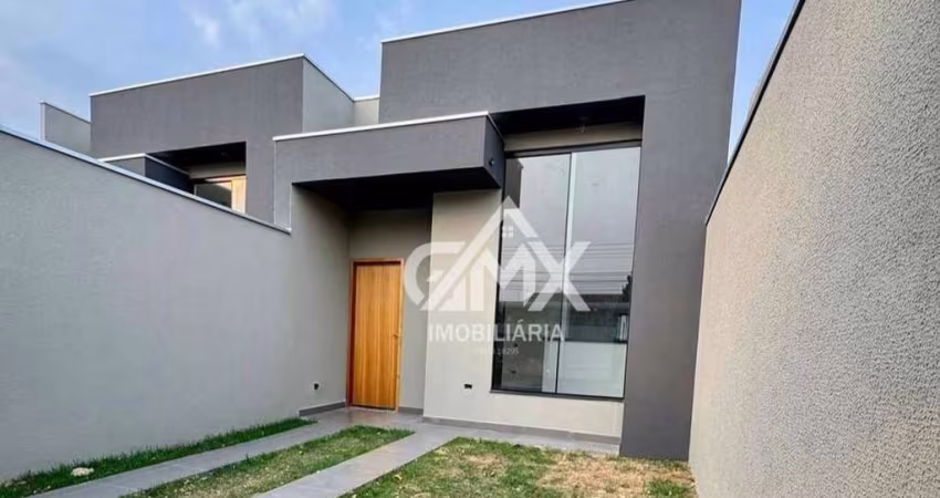 Casa com 3 dormitórios à venda, 80 m² por R$ 410.000 - Bandeirantes - Londrina/PR