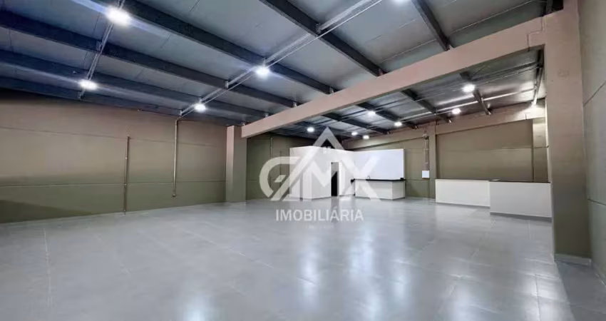 Barracão para alugar, 600 m² por r$ 12.000,00/mês - antares - londrina/pr