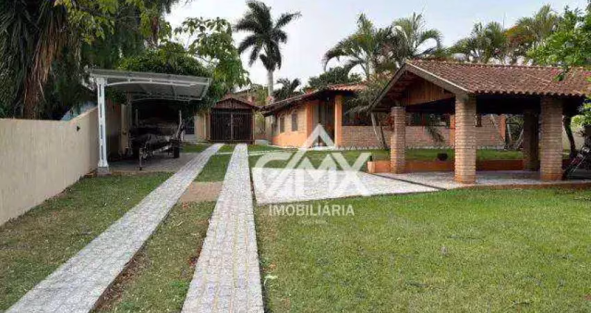 Chácara com 2 dormitórios à venda, 1000 m² por r$ 650.000 - riviera do poente - alvorada do sul/pr