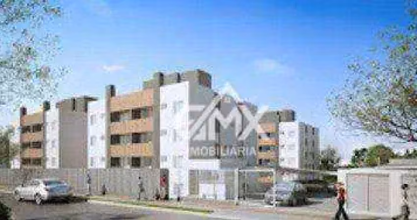 Apartamento com 2 dormitórios à venda, 50 m² por r$ 225.000 - columbia - londrina/pr