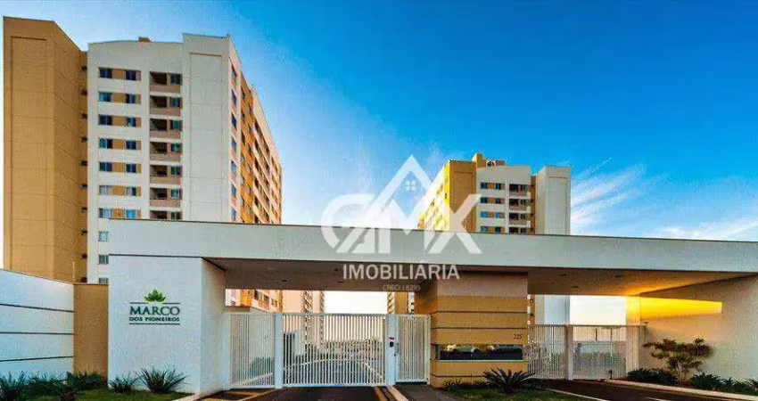 Apartamento com 3 dormitórios à venda, 63 m² por r$ 360.000 - jardim morumbi - londrina/pr