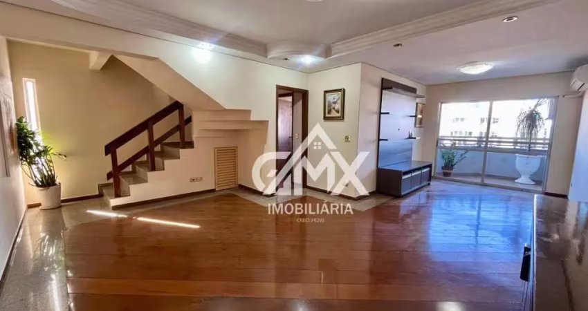 Apartamento duplex com 5 dormitórios para alugar, 206 m² por r$ 4.900,00/mês - vila larsen 1 - londrina/pr