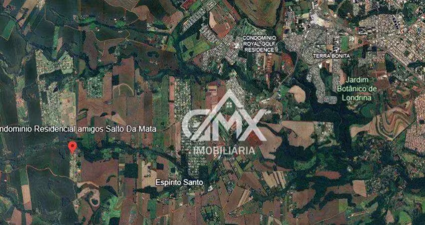 Terreno à venda, 3000 m² por r$ 485.000,00 - espirito santo - londrina/pr