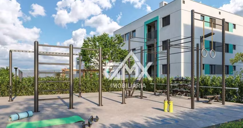 Apartamento com 2 dormitórios para alugar, 44 m² por r$ 1.550,00/mês - conjunto habitacional alexandre urbanas - londrina/pr
