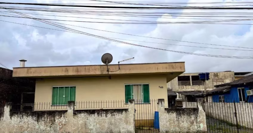 Casa com 2 dormitórios no bairro são joão em itajaí