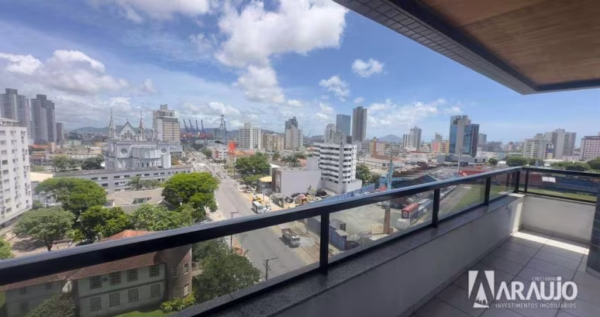 Apartamento semi mobiliado com 4 suítes no Centro de Itajaí