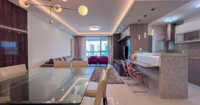 Apartamento mobiliado com 3 suítes no Centro de Itajaí
