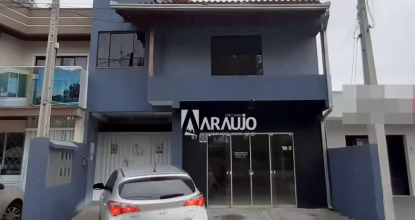 Terreno com casa + sala comercial + kitnetes no bairro são joão em itajaí