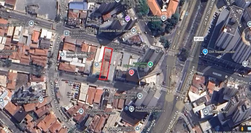Terreno comercial à venda no Botafogo, Campinas 