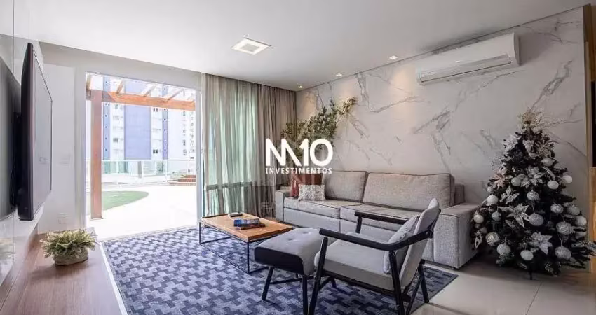 Apartamento de 3 suítes com terraço e de alto padrão em balneário camboriú