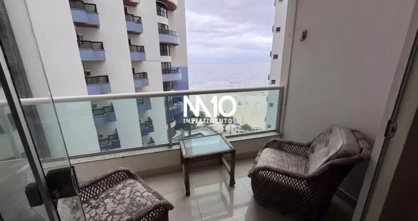 Apartamento quadra mar com 03 quartos, sendo uma suíte e vista permanente