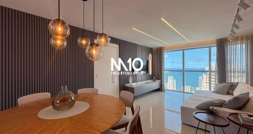 Apartamento 3 suítes para locação anual e Venda finamente mobiliado Centro/ Barr