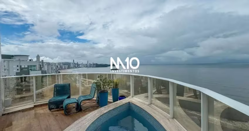 Cobertura Duplex Frente Mar com Piscina Privativa