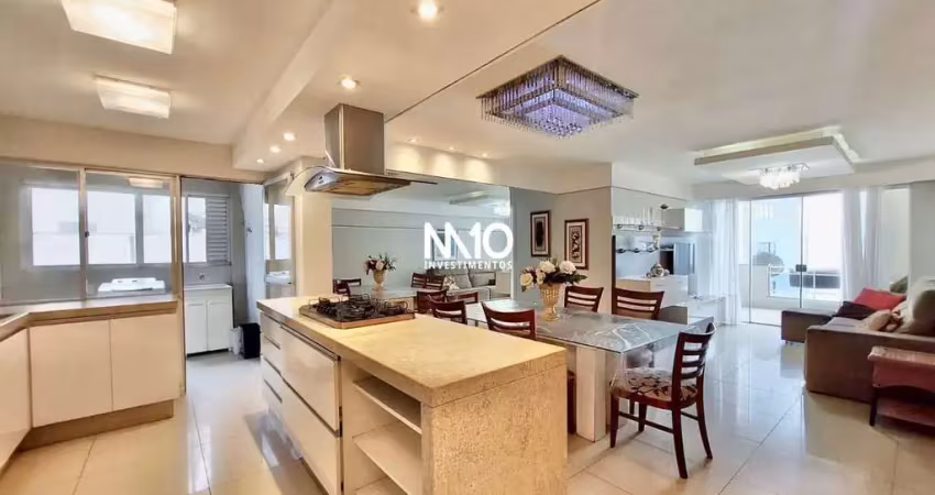 Apartamento à venda de 3 dormitórios frente mar no edifício saint tropez