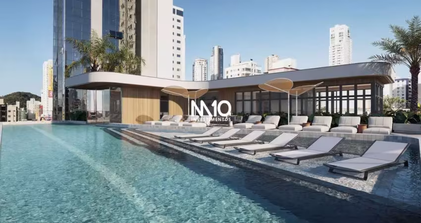 Apartamento alto padrão de 3 suítes com 3 vagas e lazer completo em balneário ca