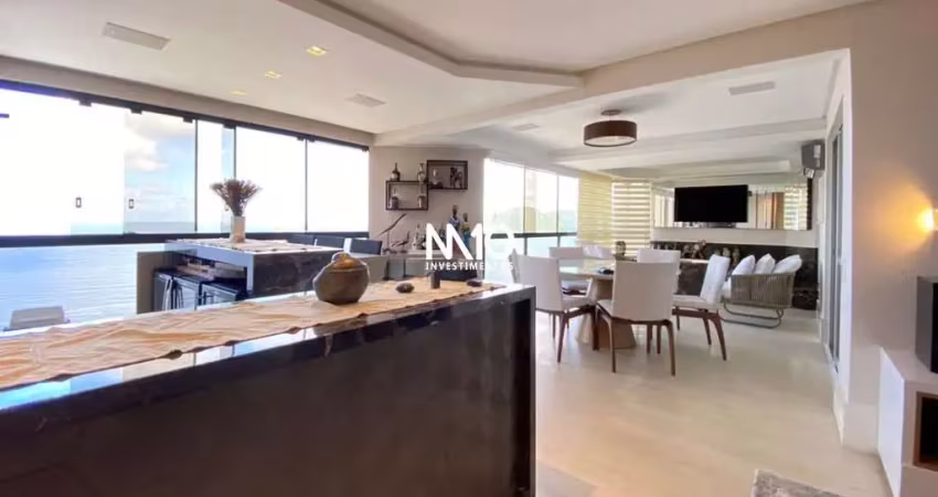 Apartamento frente mar de alto padrão no edifício cosmos