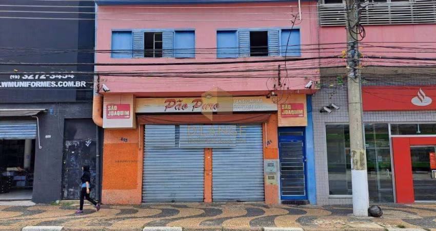 Salão à venda e para alugar na Vila Industrial em Campinas, SP