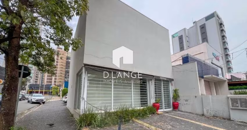 Salão comercial para locação no bairro Cambuí em Campinas