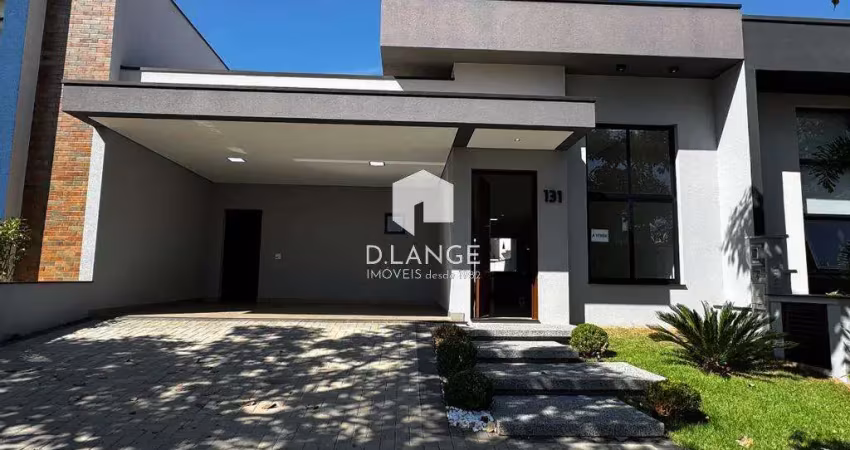 Casa térrea à venda no condomínio residencial club portinari no bairro parque brasil 500 em paulínia