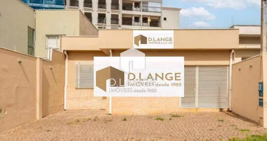 Casa comercial à venda e locação no bairro jardim chapadão em campinas