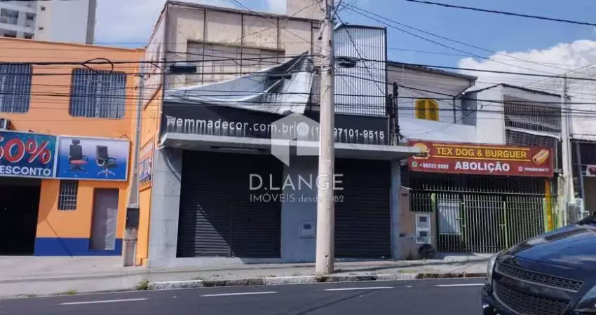 Salão comercial para alugar no bairro ponte preta em campinas