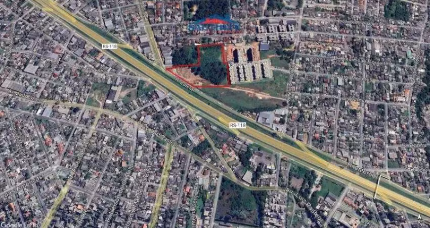 Terreno comercial para alugar na Rodovia RS-118 Lado Ímpar - Esquina João P. de Vargas, SN, Nova Sapucaia, Sapucaia do Sul