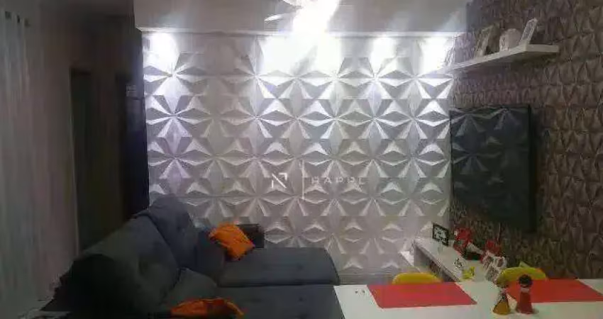Apartamento com 2 dormitórios à venda, 56 m² por r$ 250.000 - jardim pagliato - sorocaba/sp
