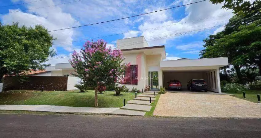 Casa com 3 dormitórios à venda, condomínio vale do lago por r$ 1.980.000 - caguaçu - sorocaba/sp